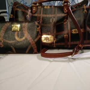 - Ralph Lauren purse and wristlet...SALE